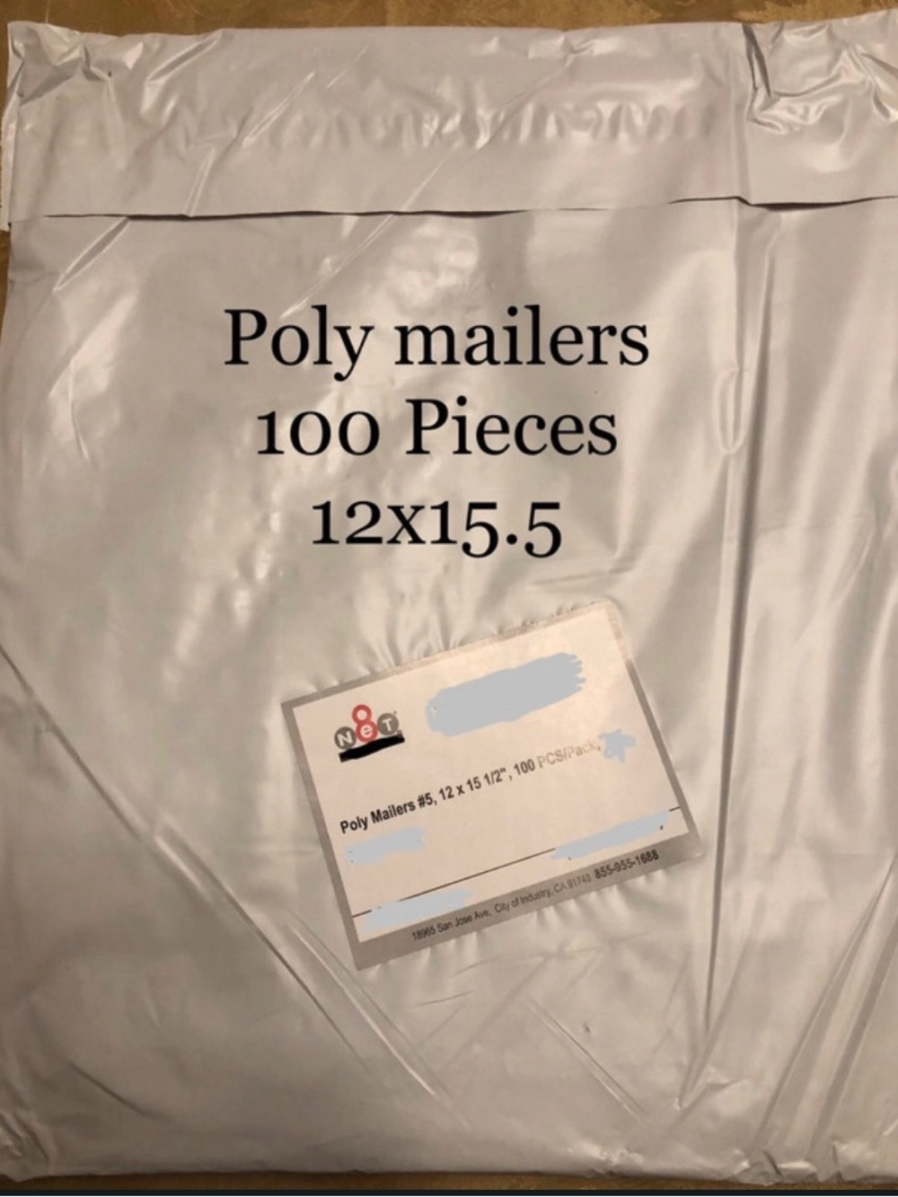 Poly mailers 100 pieces package set